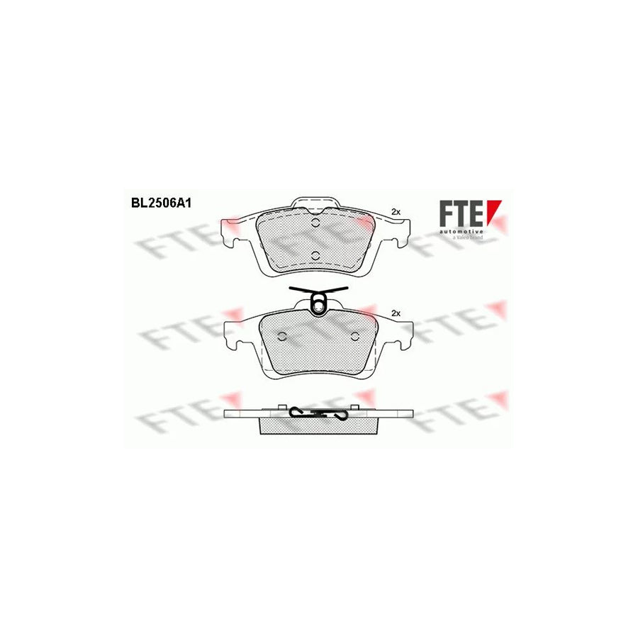 Fte 9010769 Brake Pad Set | ML Performance UK Car Parts