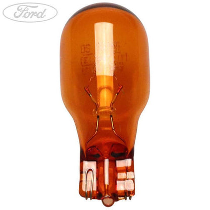 GENUINE FORD 1910470 TRANSIT DOOR MIRROR INDICATOR BULB 12V 16W AMBER W16W | ML Performance UK