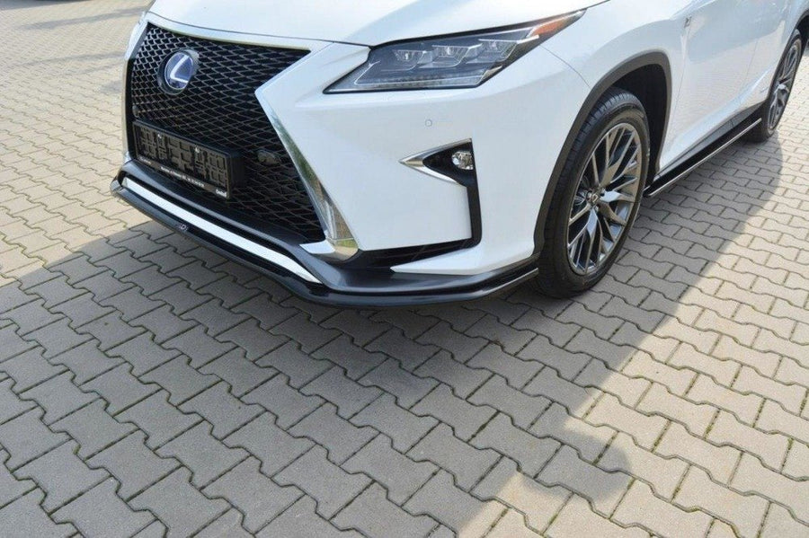 Maxton Design Lexus RX MK4 F-Sport Front Splitter V.1