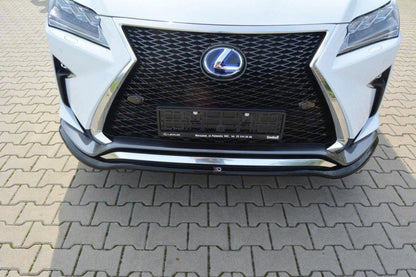 Maxton Design Lexus RX MK4 F-Sport Front Splitter V.1