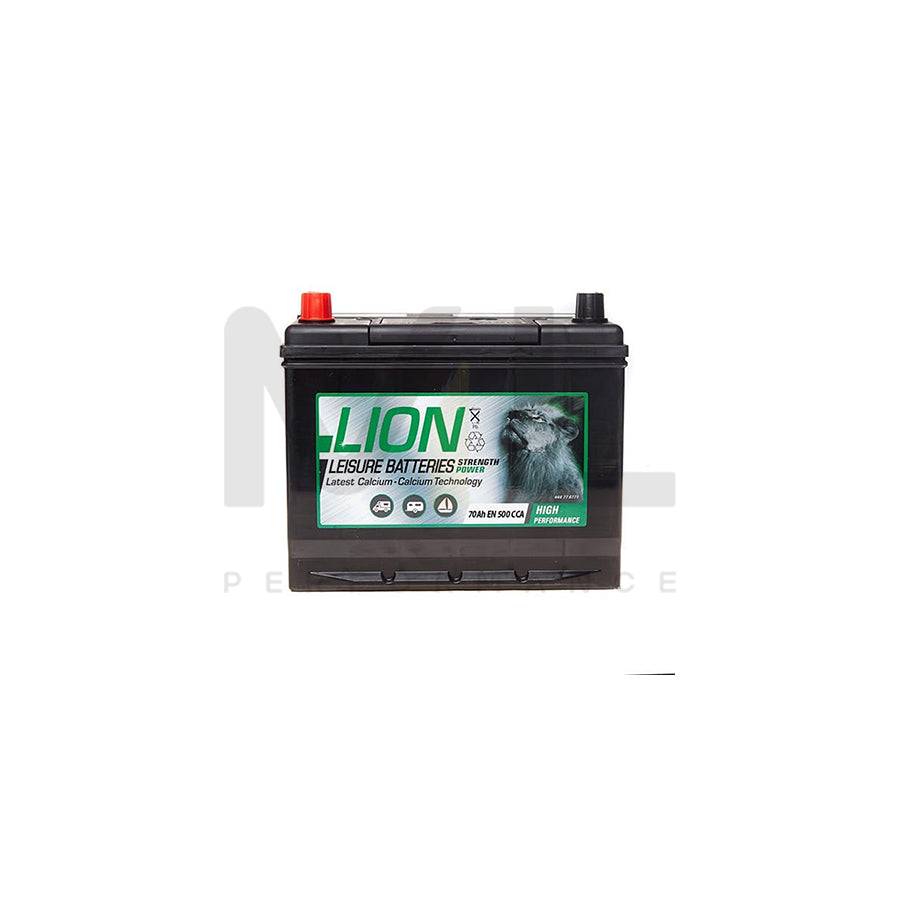 Lion Leisure Battery Type 677 - 70Ah | ML Performance UK Car Parts