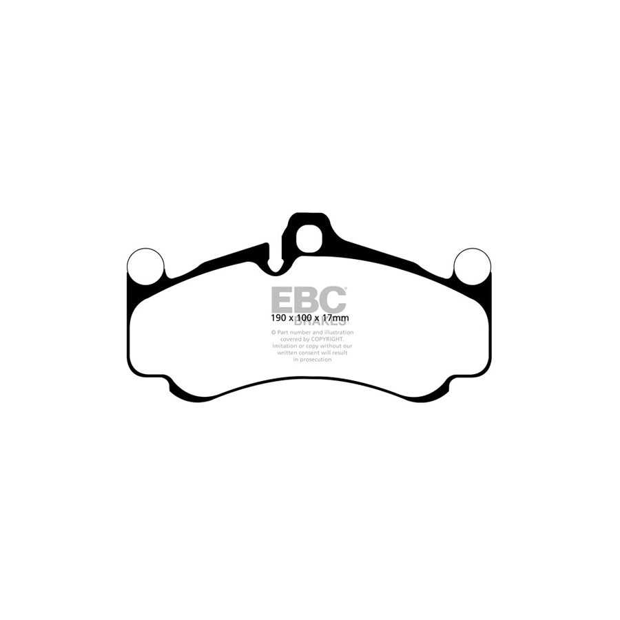 EBC DP52094NDX Porsche 911 (997) Bluestuff NDX Front Brake Pads  - Brembo Caliper 2 | ML Performance UK Car Parts