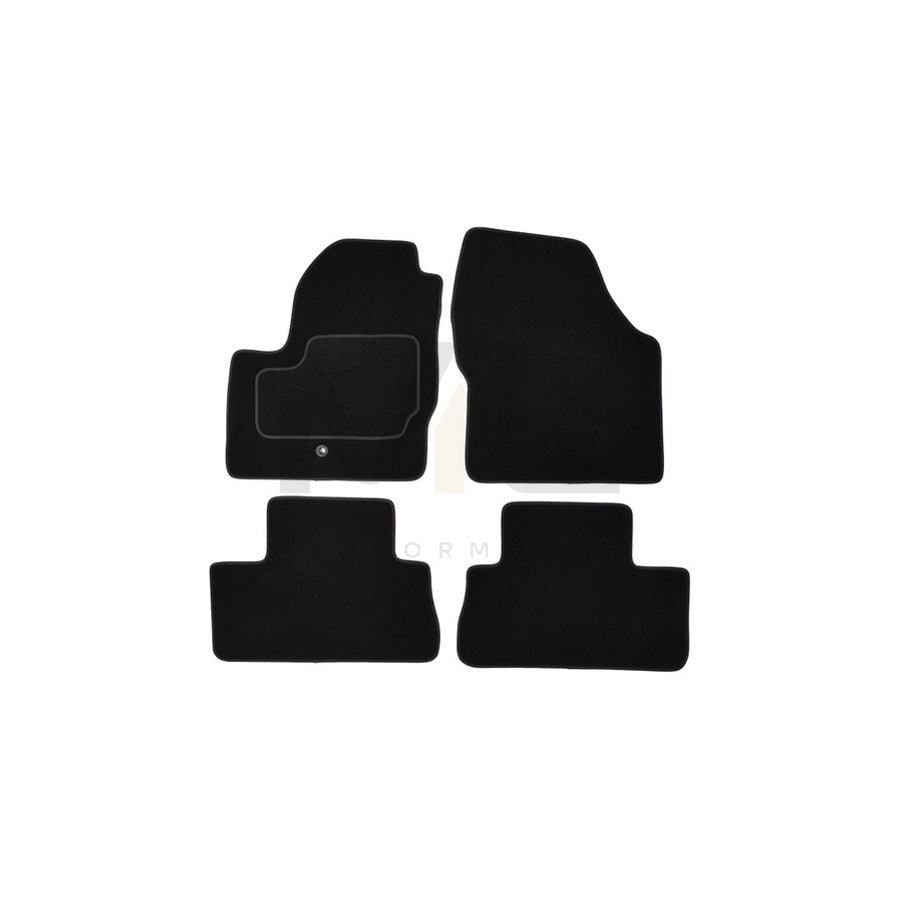 MAMMOOTH A041 ROV100 PRM 01 Floor mat set for LAND ROVER Freelander 2 Off-Road (L359) Textile, Front and Rear, Quantity: 4, Black | ML Performance Car Parts