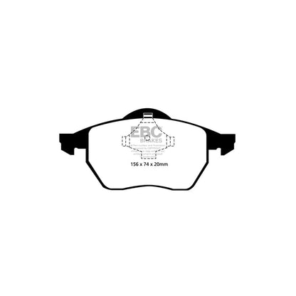 EBC PDKF133 Audi Skoda VW Ultimax Front Brake Pad & Plain Disc Kit - Girling/TRW Caliper (Inc. A3, Octavia, Golf Mk4) 2 | ML Performance UK Car Parts