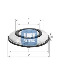 UFI 27.200.00 Air Filter