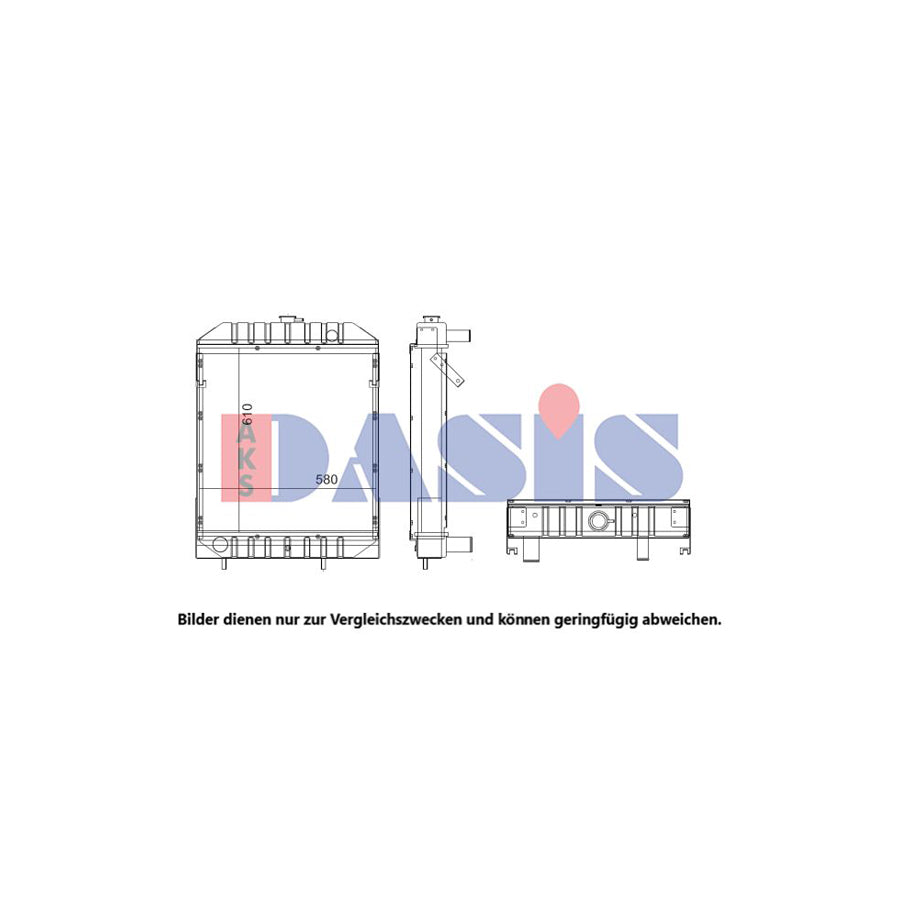 AKS Dasis 440756N Engine Radiator | ML Performance UK