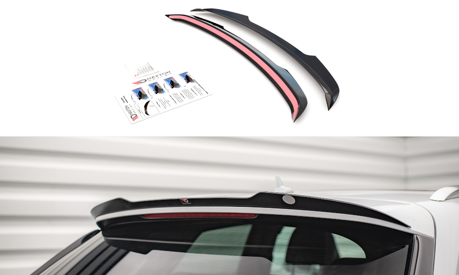 Maxton Design AU-Q3-1F-SLINE-CAP1T Spoiler Cap Audi Q3 S-Line 8U (Facelift) | ML Performance UK Car Parts