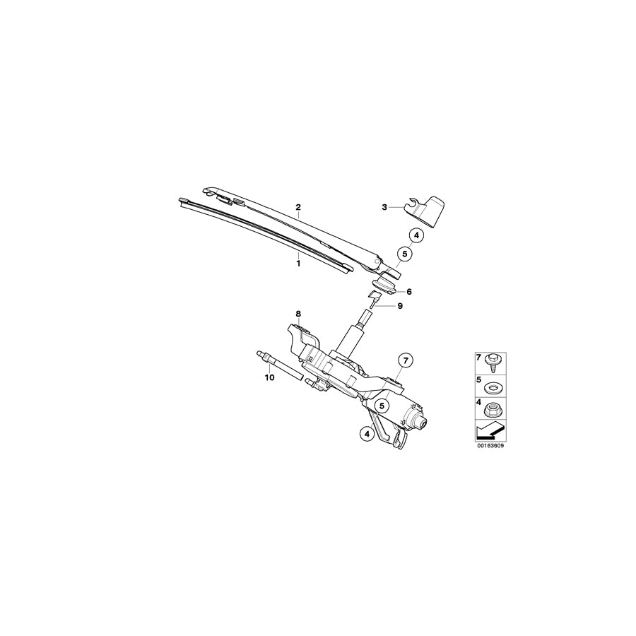 Genuine BMW Mini 07147151867 R56 Hex Bolt With Washer M6X20 (Inc. X1 28i) | ML Performance UK Car Parts