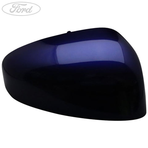 GENUINE FORD 1863121 TRANSIT COURIER O/S DOOR MIRROR COVER DEEP IMPACT BLUE MET | ML Performance UK