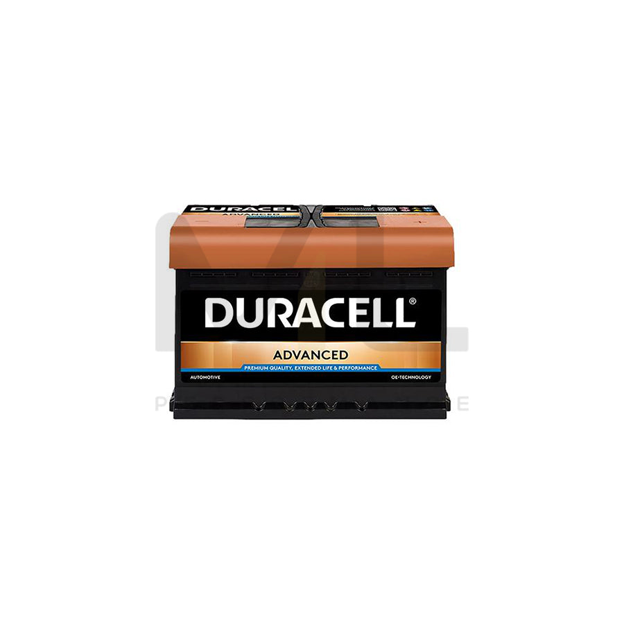 Duracell 100 / DA72 Advanced Car Battery | ML Performance UK Car Parts