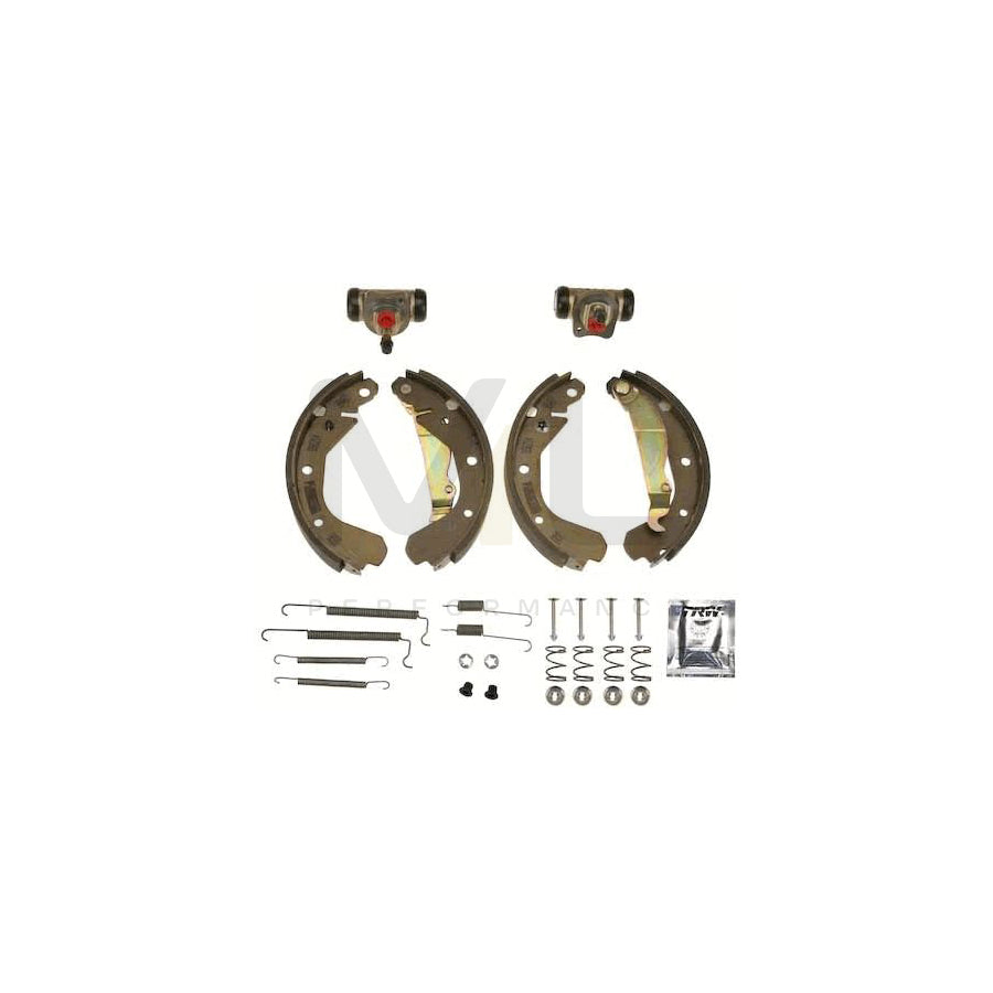 TRW BK1610 Brake Shoe Set with wheel brake cylinder, Brake Kit | ML Performance Car Parts