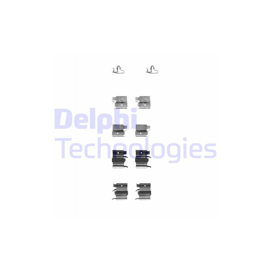 Delphi Lx0339 Accessory Kit, Disc Brake Pads