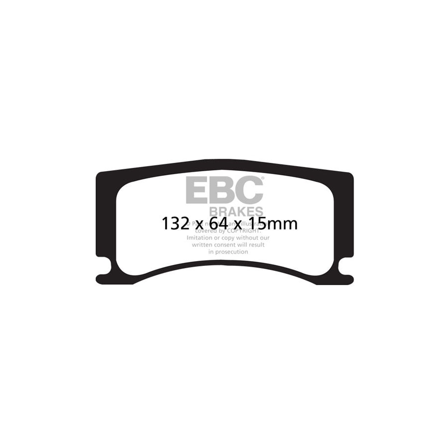 EBC DP52112NDX Jaguar Noble Peugeot Vauxhall Bluestuff NDX Front/Rear Brake Pads - Alcon/Bosch/Girling/TRW Caliper 2 | ML Performance UK Car Parts