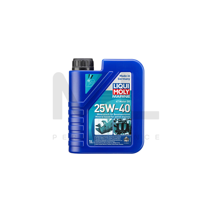 Liqui Moly Marine 4T Motor Oil 25W-40 5l