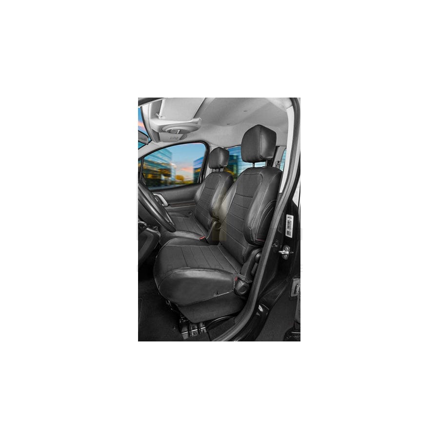 WALSER Premium 50177 Car seat cover Polyester, Front | ML Performance Car Parts