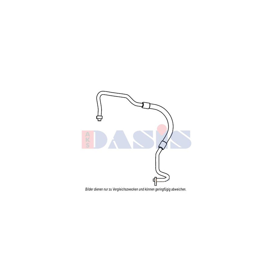 AKS Dasis 885844N High Pressure Line, Air Conditioning For Ford Focus | ML Performance UK