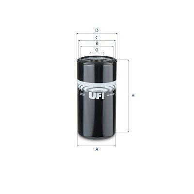 UFI 23.268.00 Oil Filter