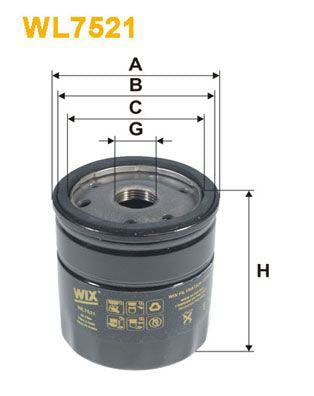 WIX Filters WL7521 Oil Filter