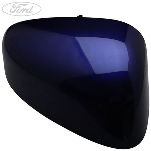 GENUINE FORD 1863121 TRANSIT COURIER O/S DOOR MIRROR COVER DEEP IMPACT BLUE MET | ML Performance UK