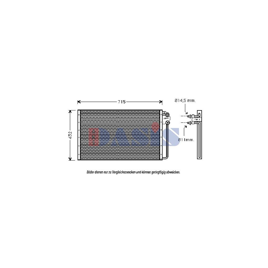 AKS Dasis 522300N Air Conditioning Condenser | ML Performance UK