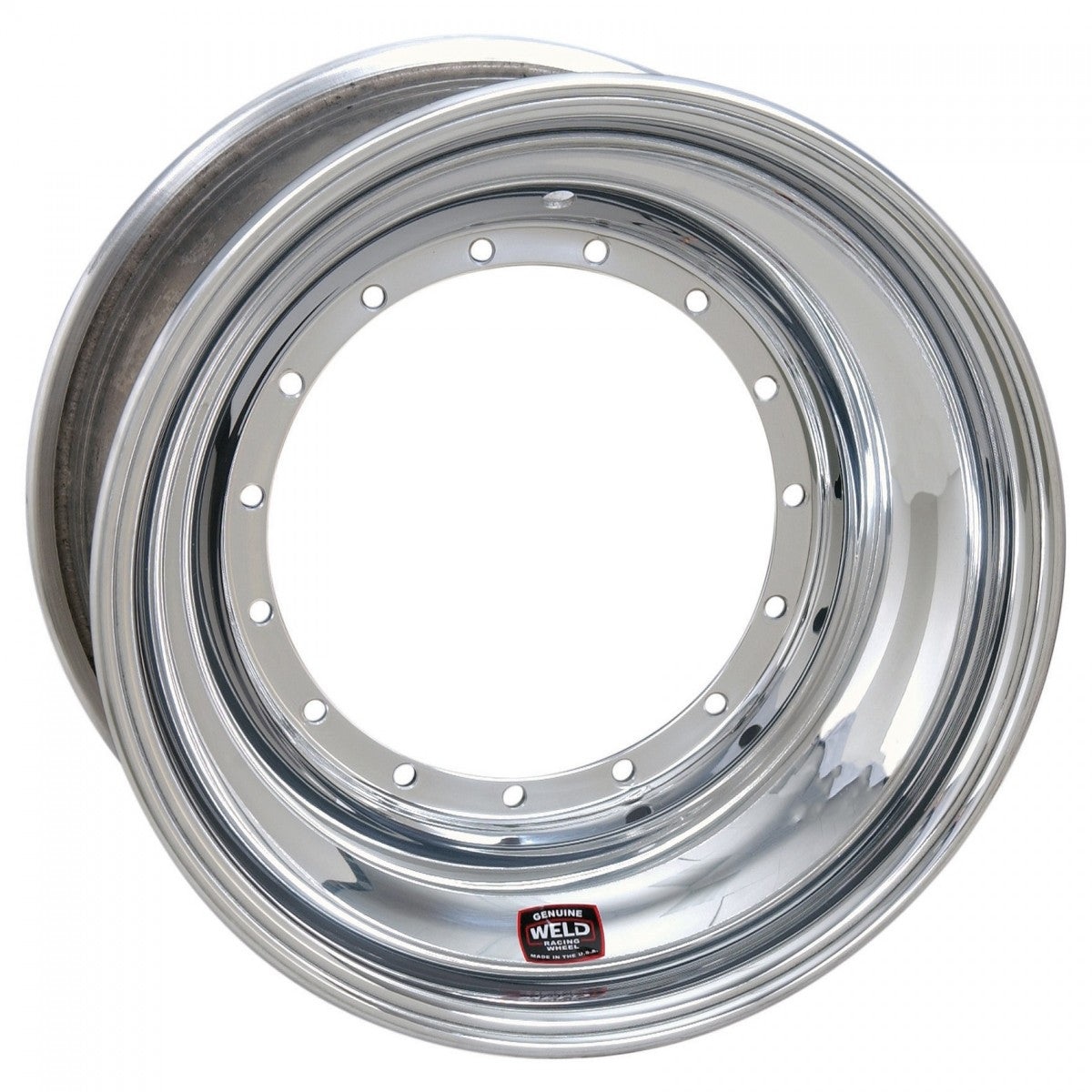 Weld 860-50825 Sprint Direct Mount Wheel 15x8 5x9.75 ET0 BS5 Polished Shell