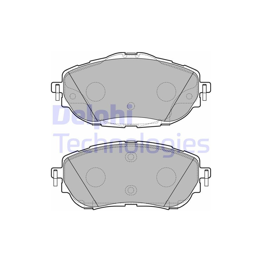 Delphi Lp2691 Brake Pad Set