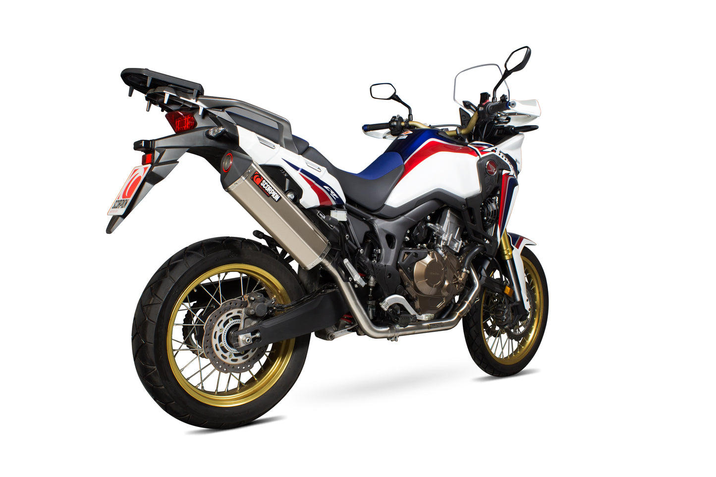 Scorpion RHA173SYSTEO Honda CRF1000 L Serket Parallel Full System - Titanium Sleeve | ML Performance UK UK