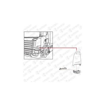 Covind 146/167 Air Deflector, Driver Cab | ML Performance UK