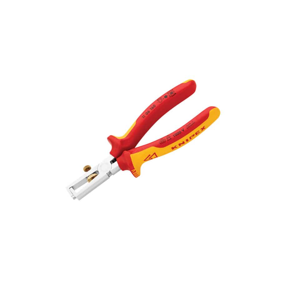 Knipex KPX1106160 VDE Insulation Strippers 160mm | ML Performance UK