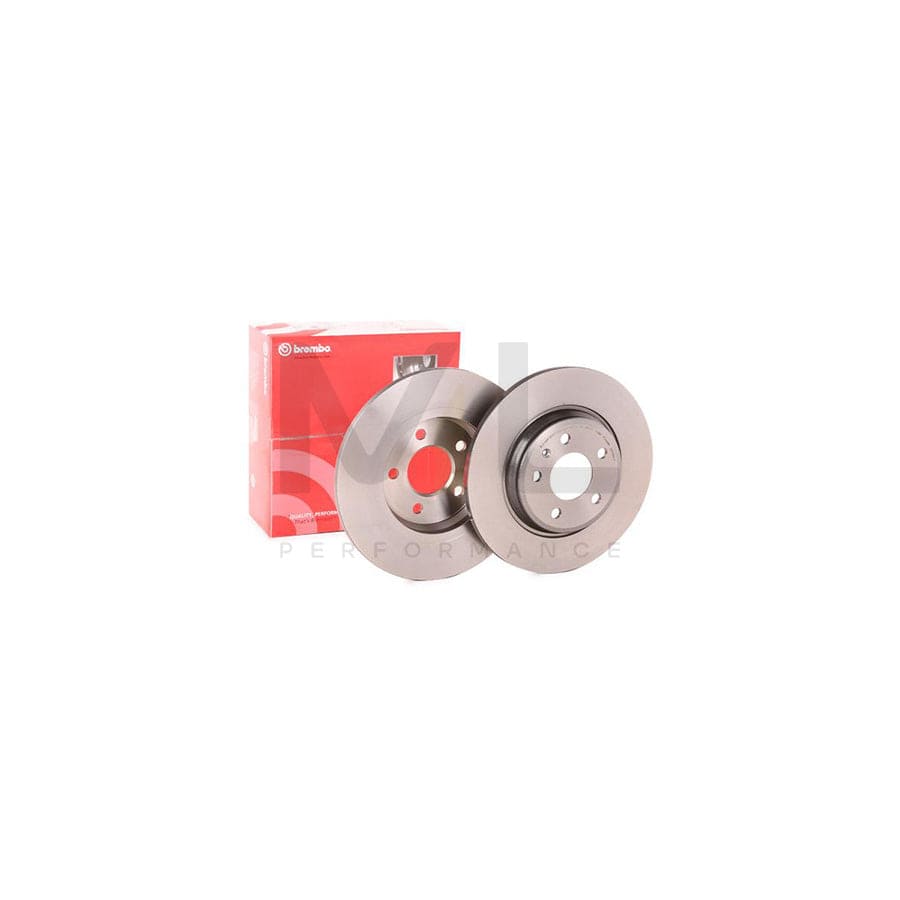 BREMBO 08.D060.11 Brake Disc Solid, Coated, with bolts/screws | ML Performance Car Parts