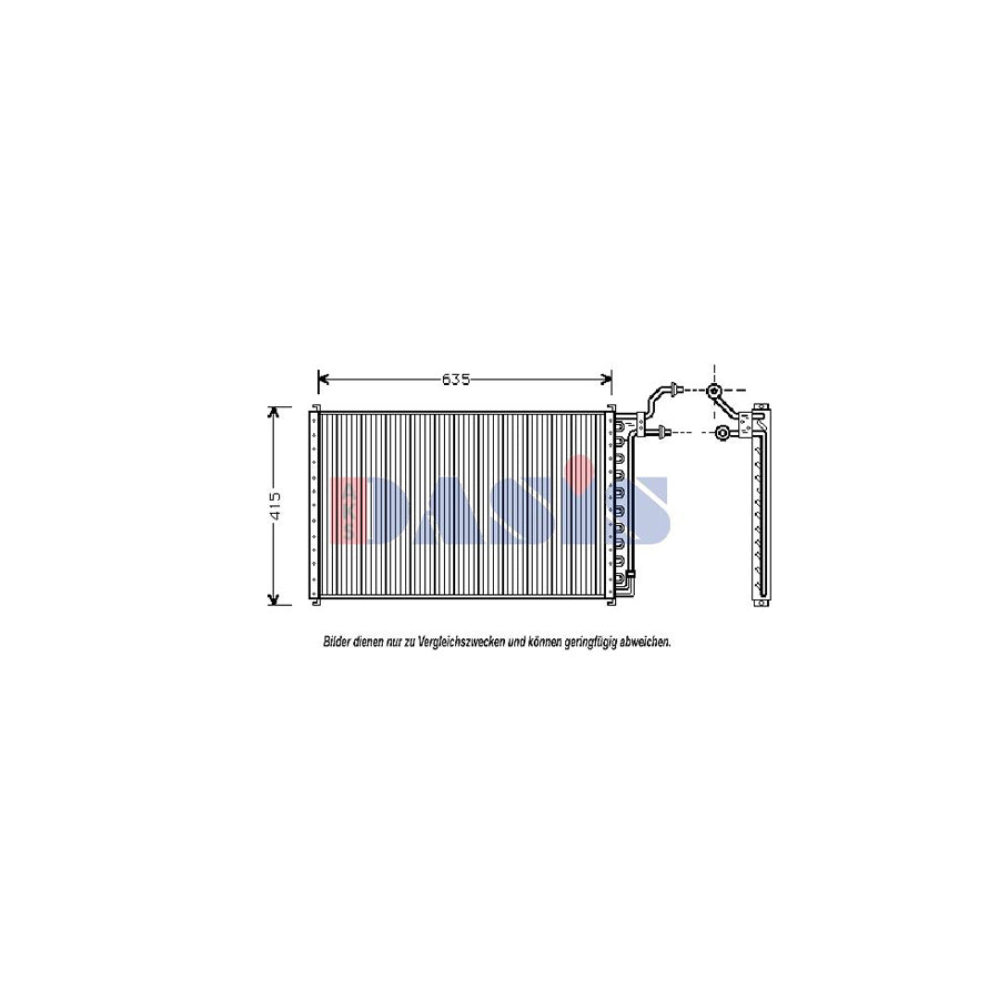 AKS Dasis 522320N Air Conditioning Condenser | ML Performance UK