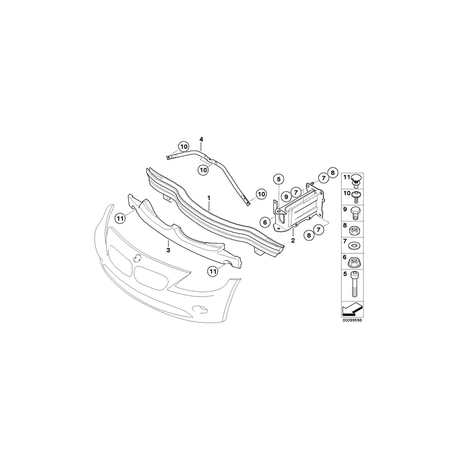 Genuine BMW 07147202369 E85 E86 Fillister-Head Screw ISA M10X150 (Inc. Z4 2.0i) | ML Performance UK Car Parts