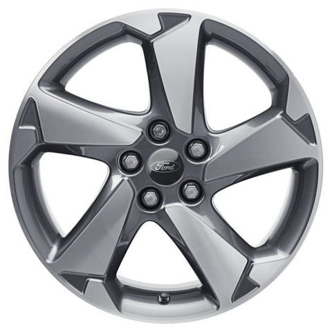 GENUINE FORD 2225981 x4 SET OF 4 FOCUS ALLOY WHEEL 17" 5-SPOKE DESIGN, PREMIUM SILVER 04/2018 - | ML Performance UK