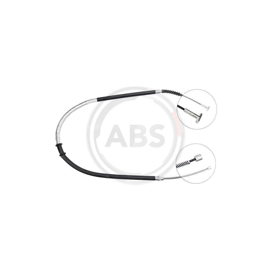 A.B.S. K17437 Hand Brake Cable For Fiat Multipla (186)