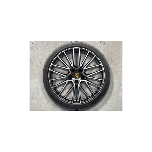 Genuine Porsche 22 Cayenne Rs Spyder Design Alloy Wheels & Summer Tyres Original Porsche | ML Performance UK Car Parts