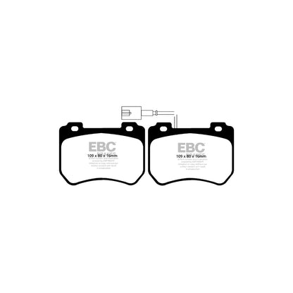 EBC PDKF039 Alfa Romeo Ultimax Front Brake Pad & Plain Disc Kit - TRW Caliper (Inc. 159 & Spider) 2 | ML Performance UK Car Parts