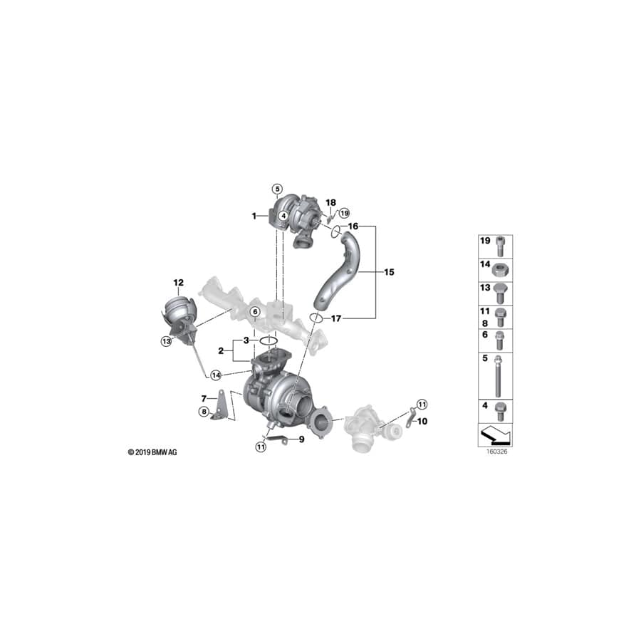 Genuine BMW 11657801436 E71 E70 Support (Inc. X5 35dX, X5 3.0sd & X6 35dX) | ML Performance UK Car Parts