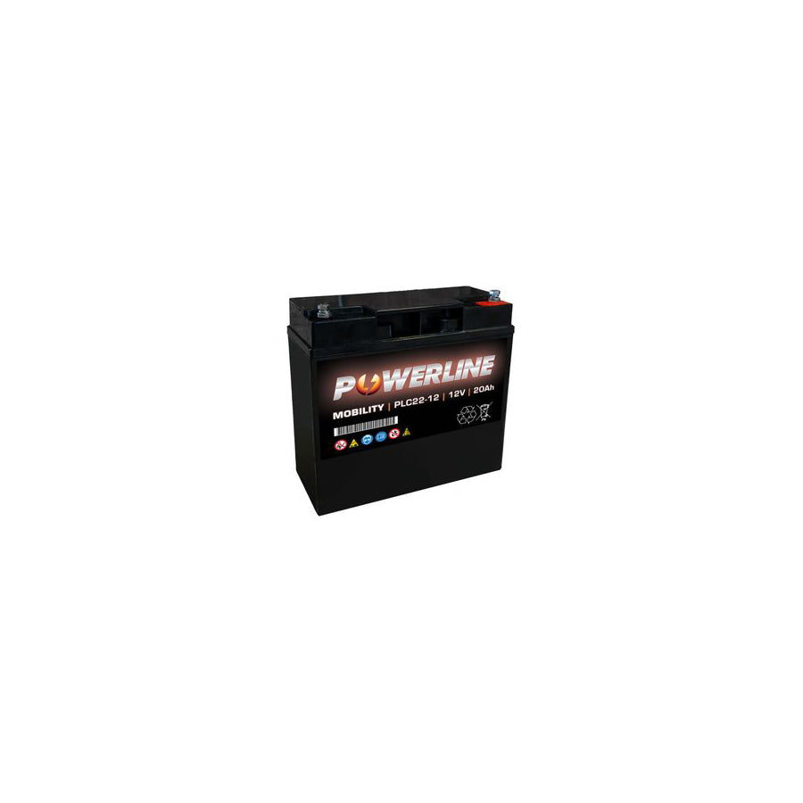 PLC22-12 Powerline Mobility Battery 12V 20Ah | ML Performance UK Car Parts