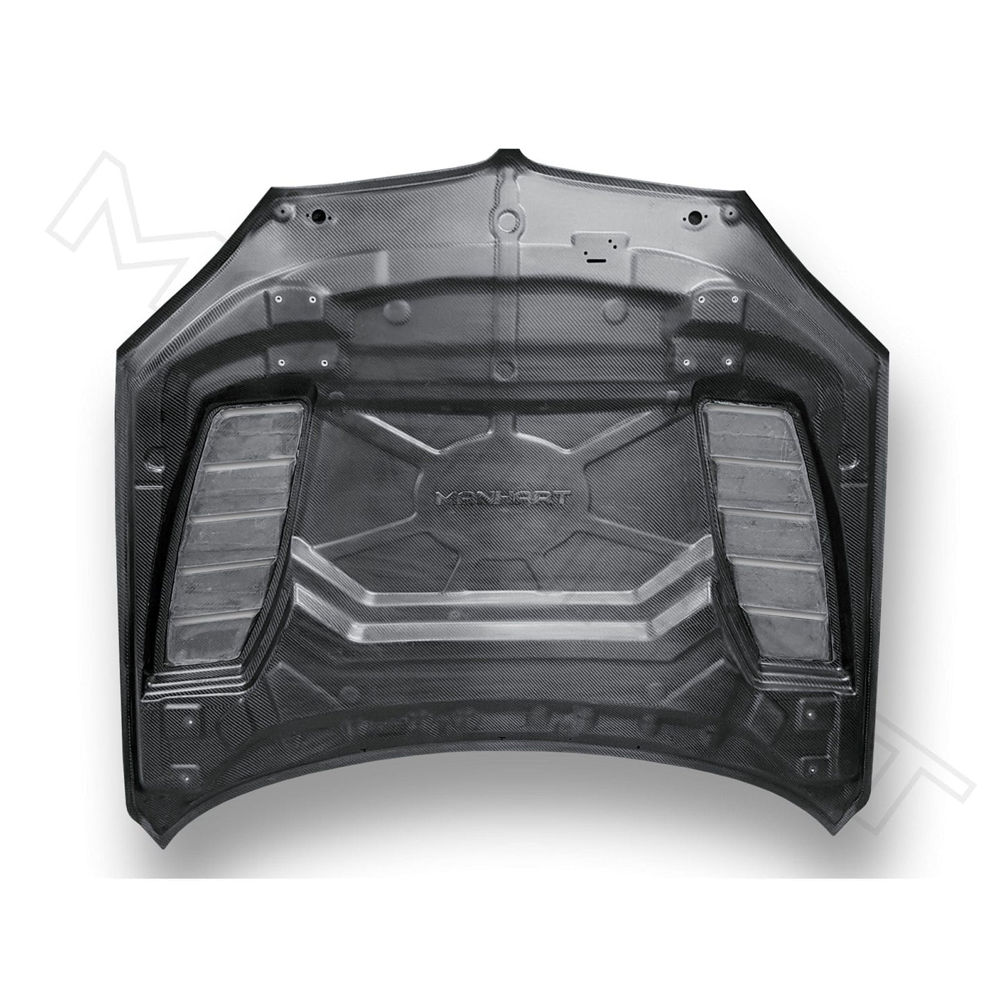 MANHART MH2F8533100_X5MX6M CARBON HOOD FOR BMW F85 / F86 X5M / X6M WITH GTR AIR-VENTS