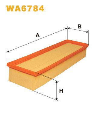 WIX Filters WA6784 Air Filter