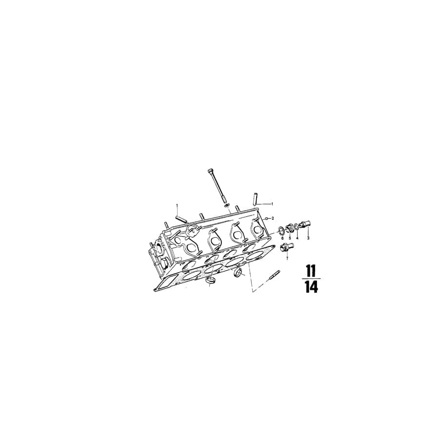 Genuine BMW 11120621105 Connector (Inc. 2000tilux, 1800 & 1600ti) | ML Performance UK Car Parts