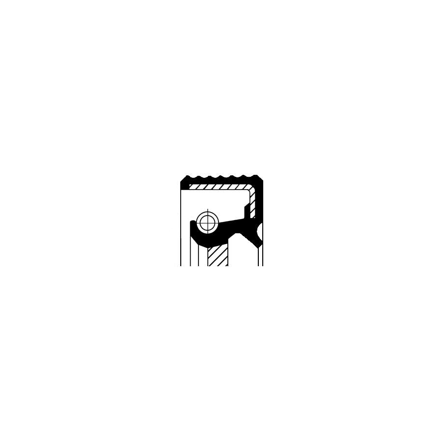 Corteco 12017067B Shaft Seal, Differential For Renault Safrane I Phase 2 Hatchback (B54) | ML Performance UK