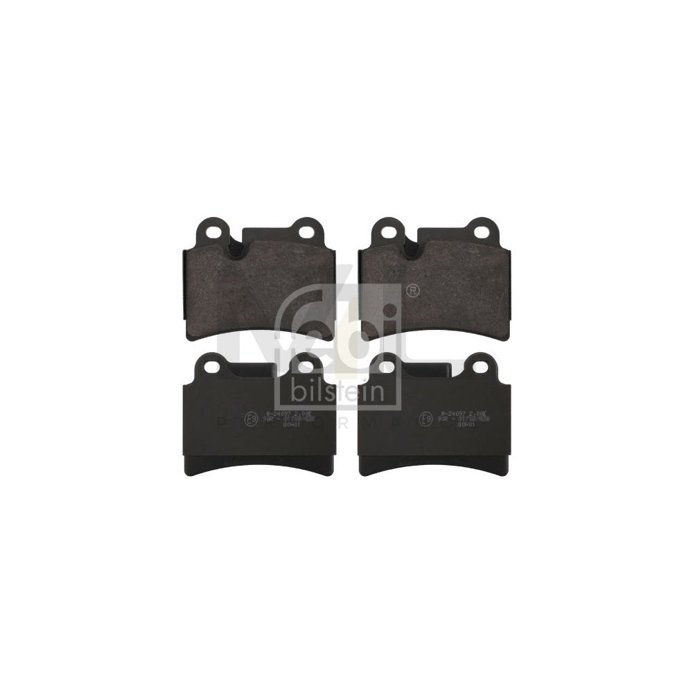 Febi Bilstein 16671 Brake Pad Set For Vw Touareg I (7La, 7L6, 7L7) Rear Axle, Prepared For Wear Indicator | ML Performance Car Parts