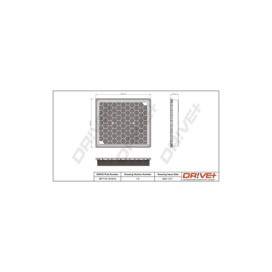 Dr!ve+ DP1110.10.0210 Air Filter | ML Performance UK Car Parts