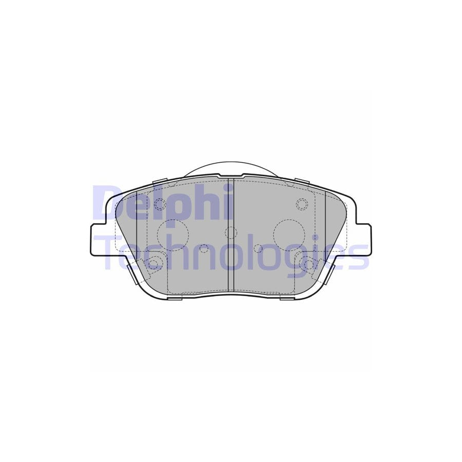 Delphi Lp2688 Brake Pad Set