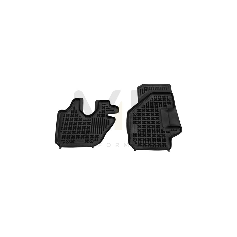 REZAW PLAST L 203902 Floor mat set for ISUZU Elf Van (NKR8_) Elastomer, Front, Black | ML Performance Car Parts