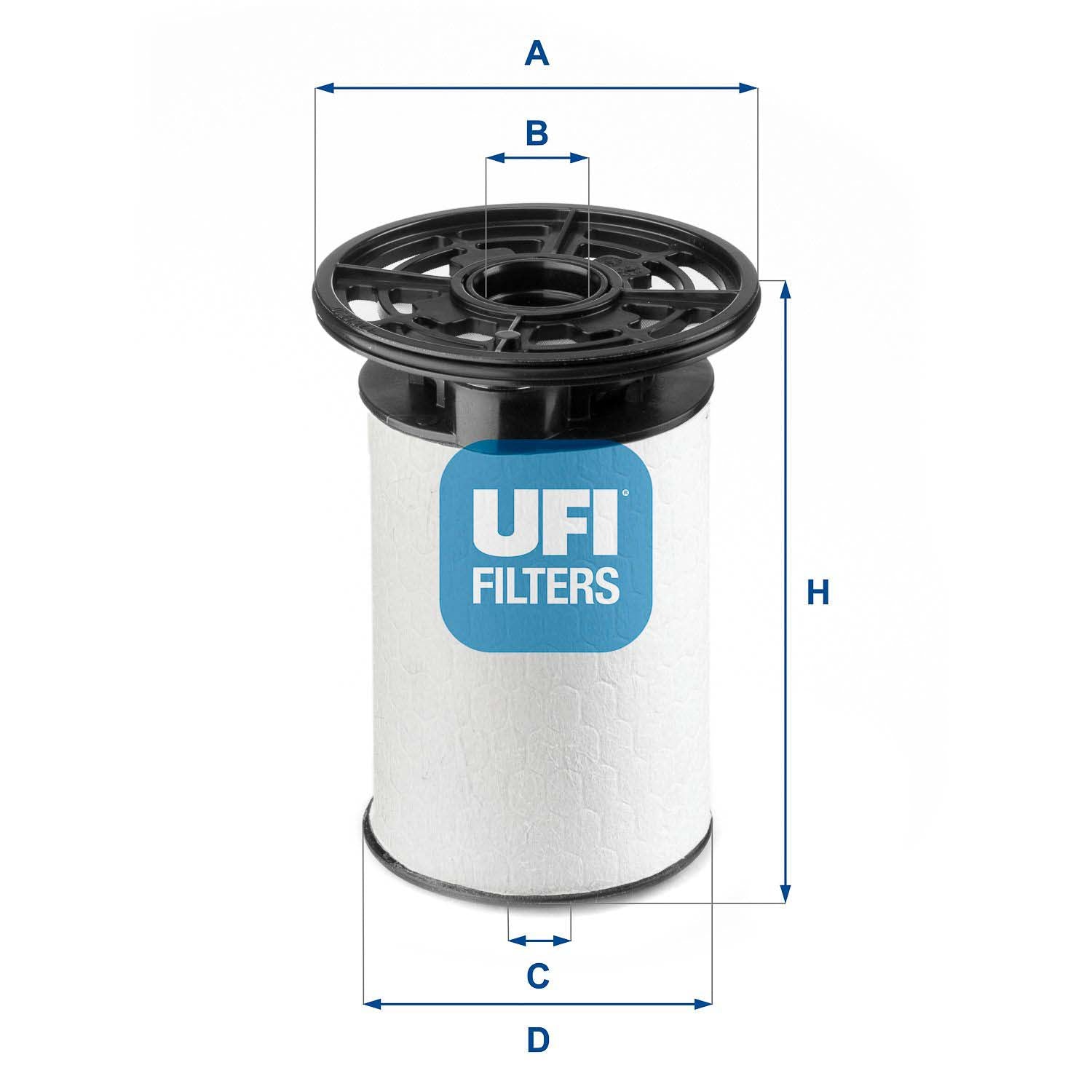 UFI 25.501.00 Oil Filter