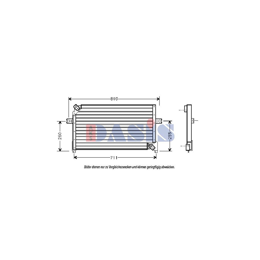 AKS Dasis 072370N Air Conditioning Condenser | ML Performance UK