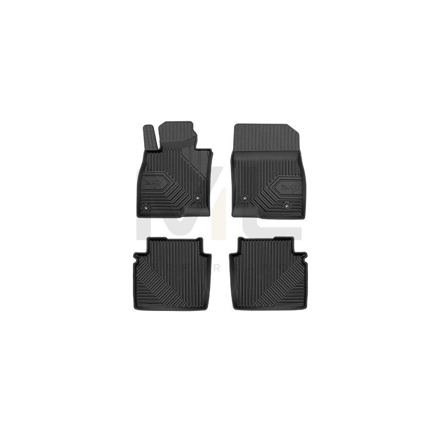 FROGUM Tailored, No.77 77426771 Floor mat set for MAZDA 6 Saloon (GJ, GL) Elastomer, Front and Rear, Quantity: 4, Black | ML Performance Car Parts