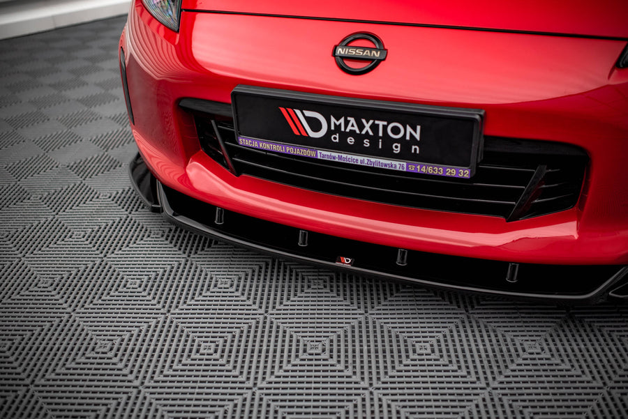 Maxton Design Nissan 370Z Facelift Front Splitter V.2